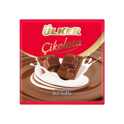 ULKER SQUARE MILK CHO.