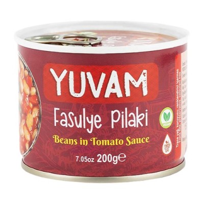YUVAM FASULYE PILAKI 200 GR x 24