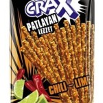 Eti Crax Crackers With Chilli And Lemon Flavor (Patlayan Lezzet Biber Ve Limonlu Cubuk Kraker) 50 Gr