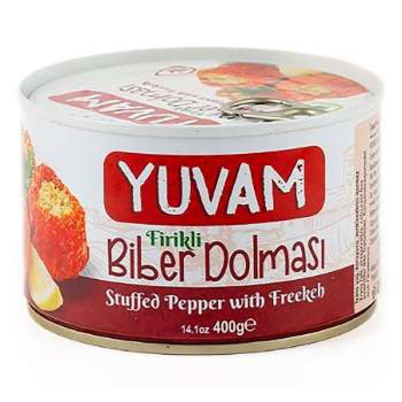 YUVAM FIRIKLI BIBER DOLMA 400 GR x 12