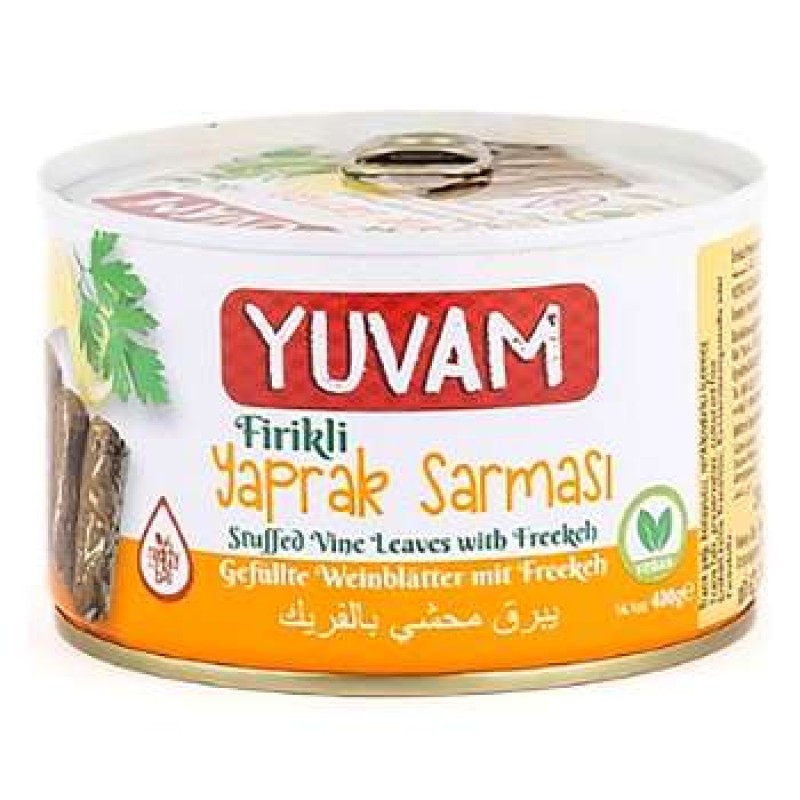 YUVAM FIRIKLI YAPRAK SARMA 400 GR x 12